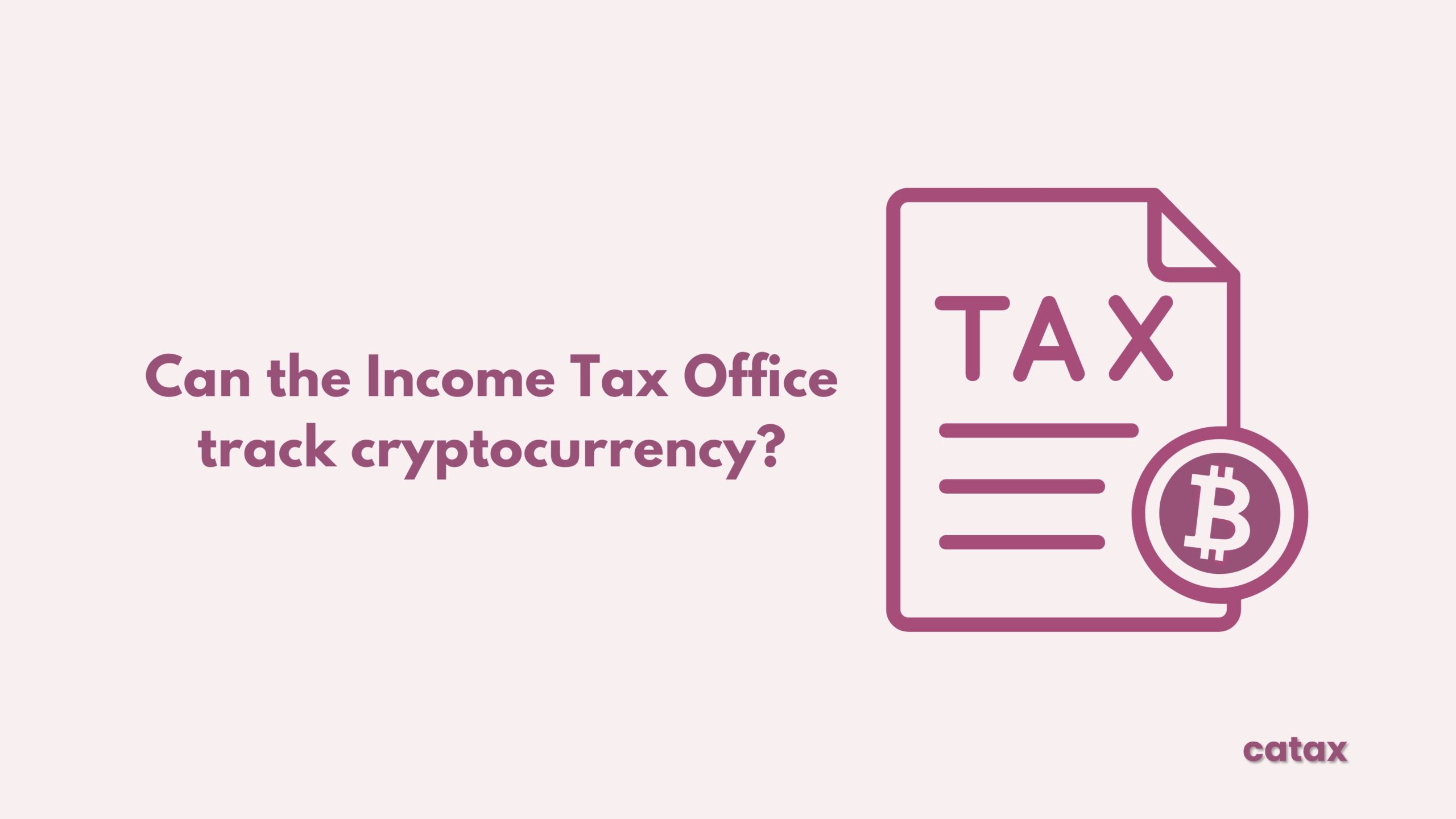 Can the Income Tax Office track cryptocurrency?