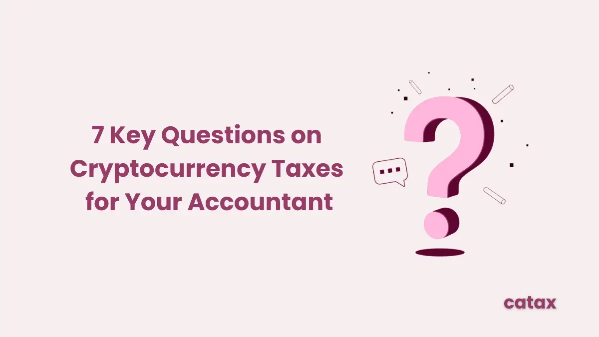 Crypto Tax Questions